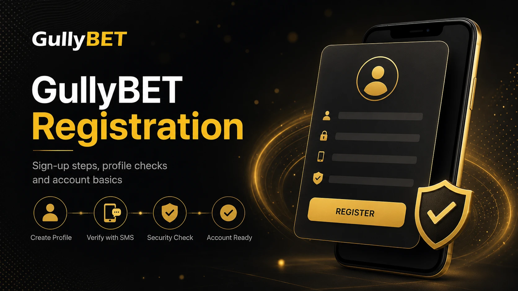 Gullybet registration guide